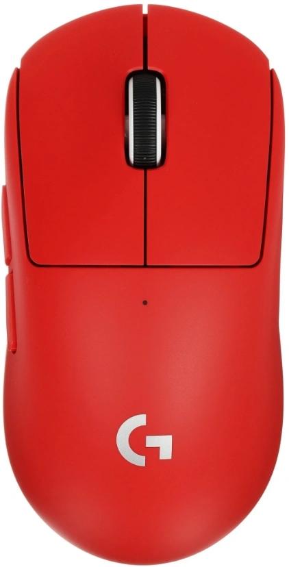 Мышь Logitech G PRO X SUPERLIGHT 2 SE красный оптическая 44000dpi беспров. USB-C 4but (910-007474)