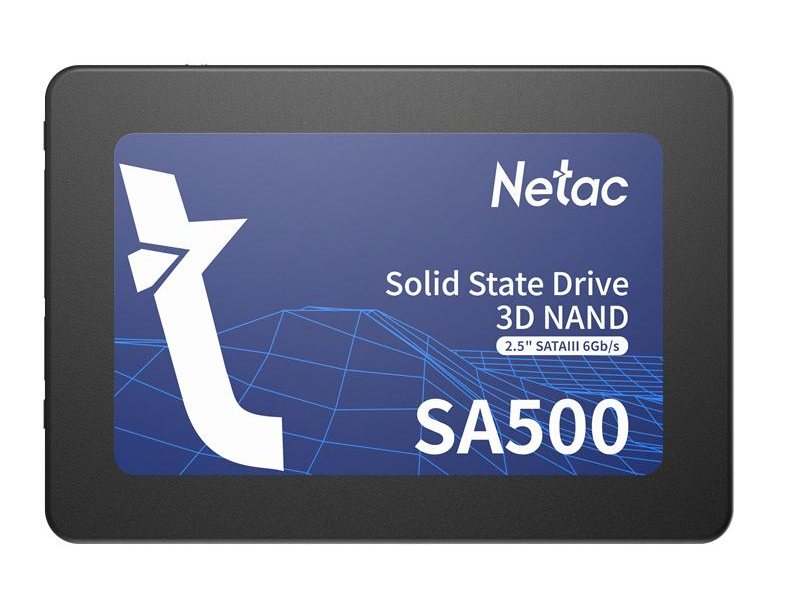 Накопитель SSD Netac SATA-III 256GB NT01SA500-256-S3X SA500 2.5"