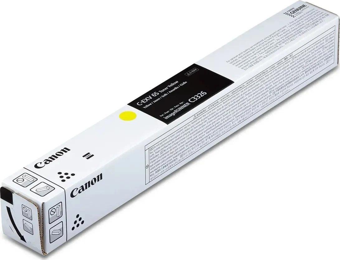 Картридж лазерный Canon C-EXV65Y 5764C001 желтый (17500стр.) для Canon C3326