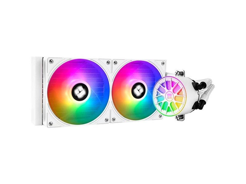Thermalright Система водяного охлаждения Aqua Elite 240 V6 ARGB White / 2x120mm ARGB PWM Fans / TRAE240V6AW