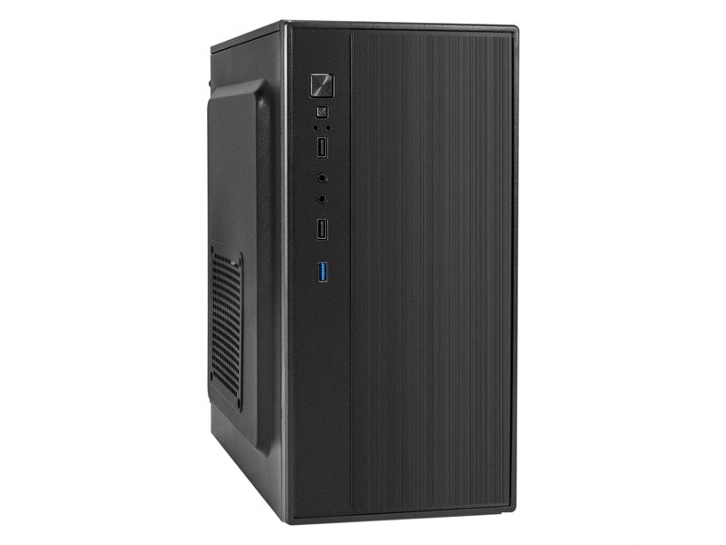 Корпуса Корпус MINITOWER mATX W/PSU 2хUSB+USB3.0 HD Audio черный BAA-408U EX298155RUS EXEGATE