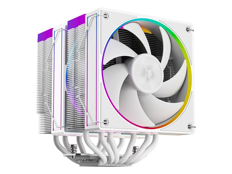 Вентилятор корпусной Вентилятор Cooler ID-Cooling FROZN A620 ARGB WHITE 270W/ Intel 1700, 12*, 115*, AMD AM5, AM4/ Screws