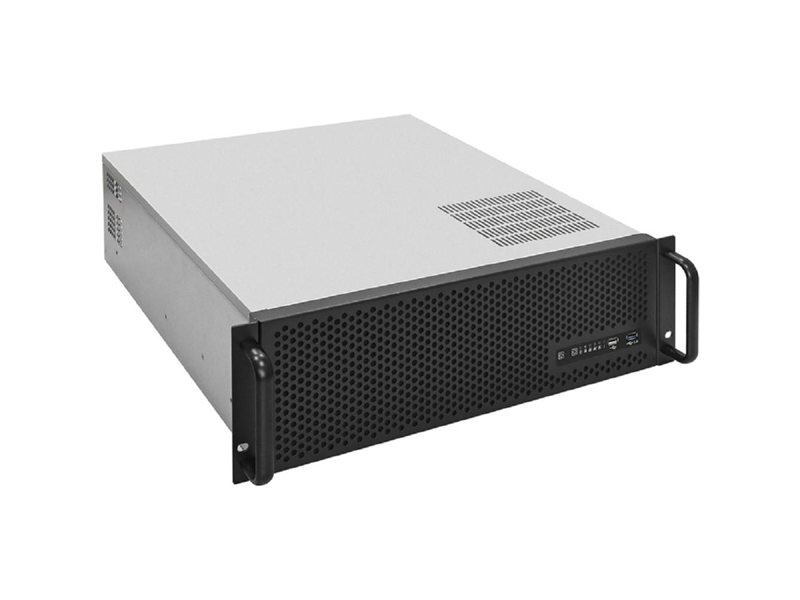 Exegate EX300029RUS Серверный корпус ExeGate Pro 3U450-09 <RM 19", высота 3U, глубина 450, БП 1000PAS, USB+USB3.0>