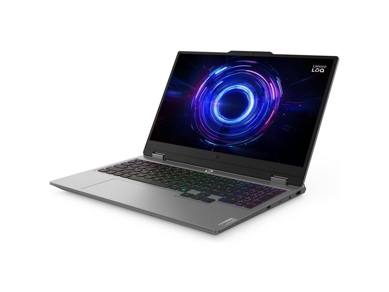 Ноутбук Lenovo LOQ 15IRX10 Intel Core i7-13650HX/16Gb (1*16 D5)/SSD512Gb/RTX5050 8Gb (100W)/15.6"/IPS/FHD/1920x1080/144Hz/Win11 (SL English)/RJ-45/Luna Grey/2.4kg