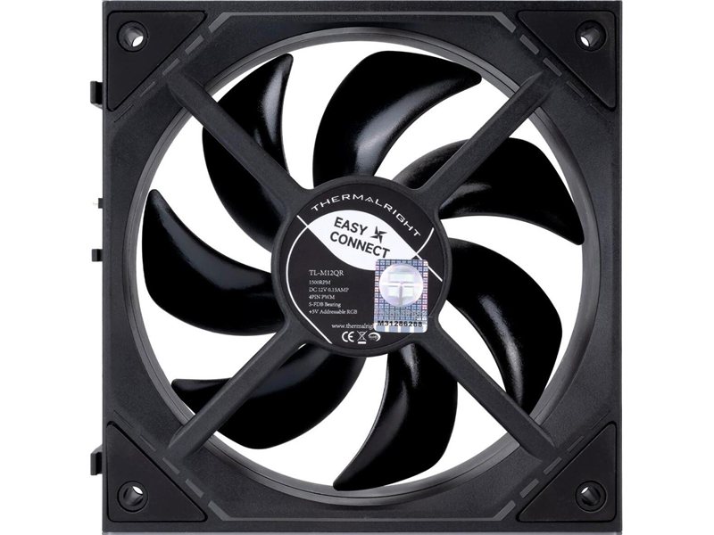 Thermalright Вентилятор TL-M12QR / Reverse / ARGB / 120mm PWM / TRTLM12QR