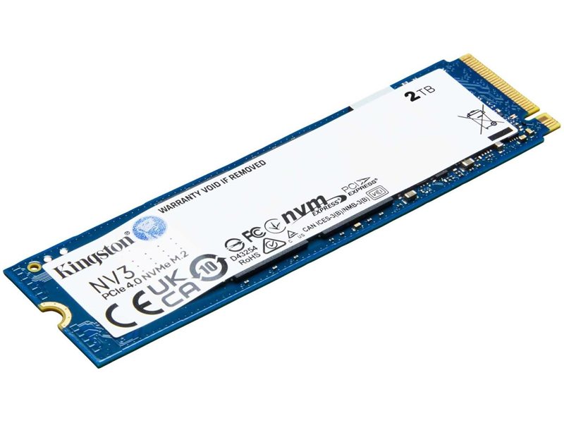 Накопитель SSD Kingston PCIe 4.0 x4 2TB SNV3S/2000G NV3 M.2 2280