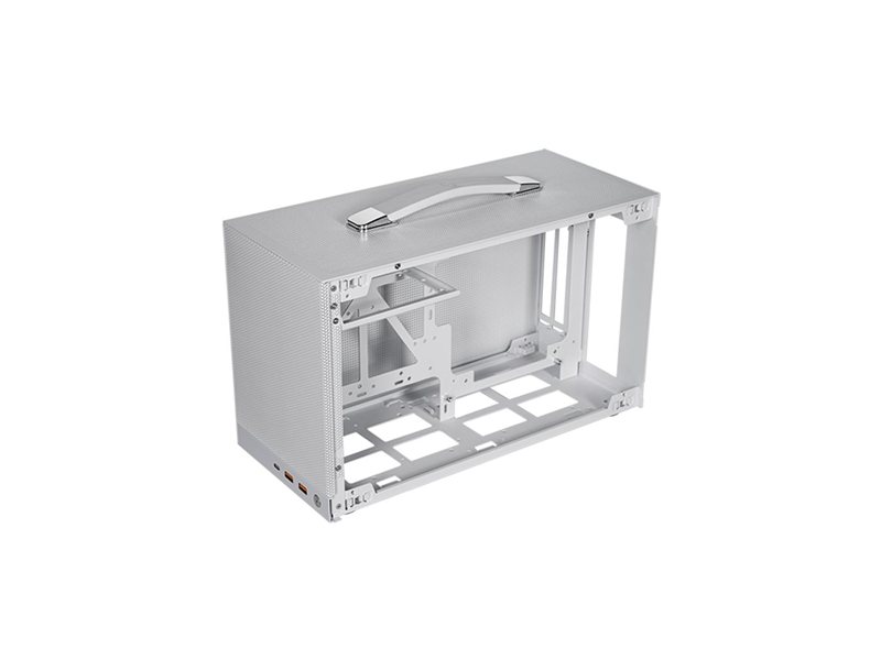 Корпус без блока питания/ Case PCCooler K101 MESH WH 3F, Mini-Tower, Mesh, 3x120mm, 2xUSB-A 3.0 + 1xUSB-C 3.1, SFX PSU Support, mITX White