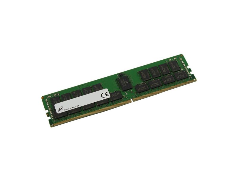 Память оперативная/ Micron 32GB DDR4 3200 MT/s CL22 2Rx4 ECC Registered DIMM 288pin pulled