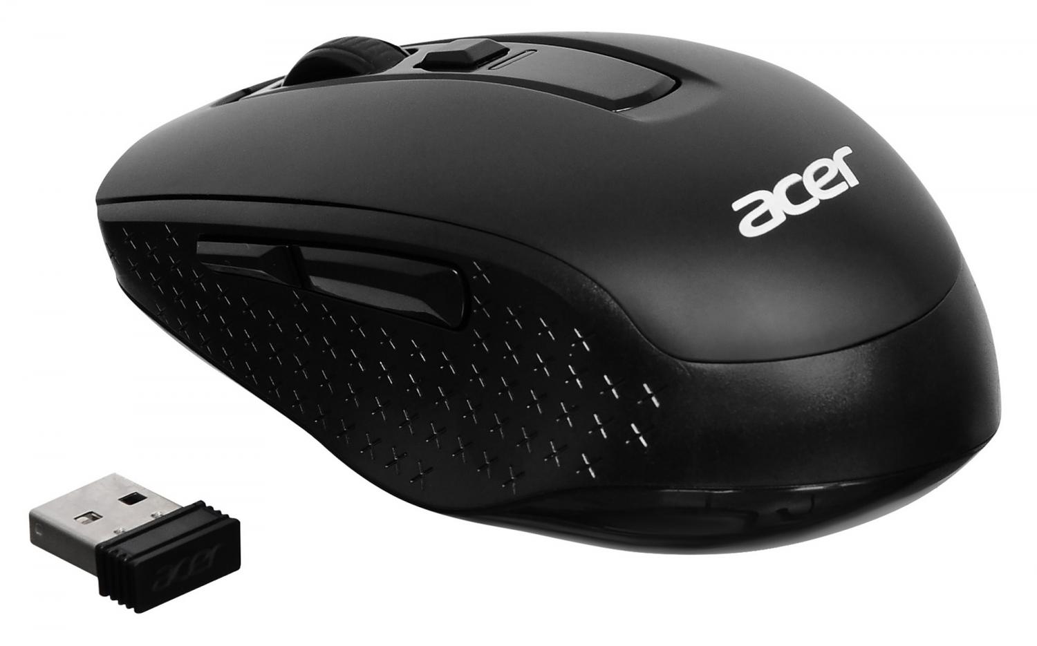 Мышь Acer OMR060 черный оптическая 1600dpi беспров. USB 6but (ZL.MCEEE.00C)