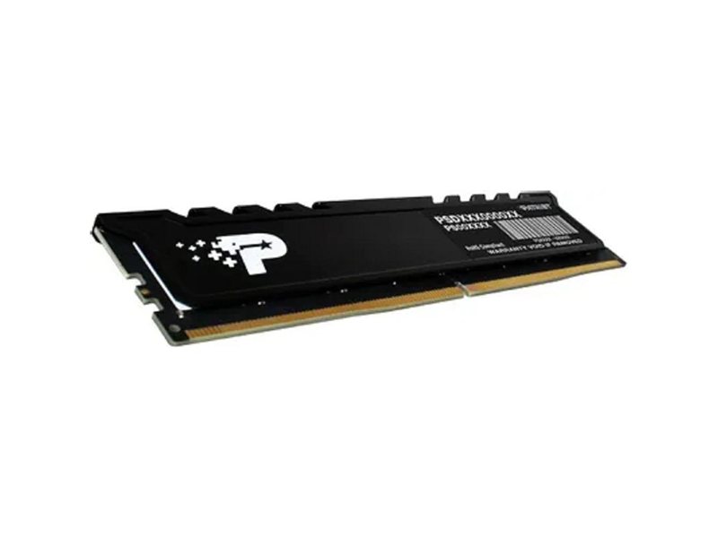 Patriot DDR5 DIMM 16GB 5600MHz PSP516G560081H1 Signature Premium RTL PC5-44800 CL46 288-pin 1.1В single rank с радиатором Ret