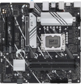 Материнская плата Asus PRIME B760M-A D4-CSM Soc-1700 Intel B760 4xDDR4 mATX AC`97 8ch(7.1) 2.5Gg RAID+HDMI+DP