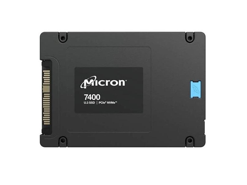 Твердотельный накопитель MICRON SSD PCIE 3.2TB 7400 MAX  MTFDKCC3T2TFC-1AZ1ZABYY U.3 NVMe 6600/3500 3DWPD