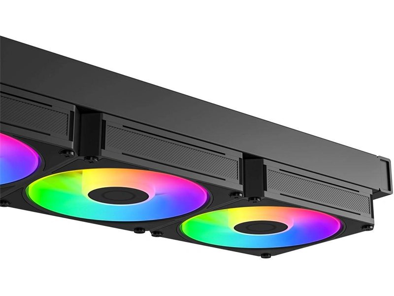 Система водяного охлаждения ID-Cooling SL360 V2 ARGB Soc-AM5/AM4/1200/1700/1851 черный 4-pin 31dB Al+Cu LCD 350W Ret