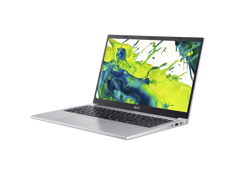Ноутбук/ ACER Aspire Lite AL15-36P-37A4 15.6"(1920x1080 (non-glare) IPS)/ Intel Core 3 N355/ 8192Mb/ 256PCISSDGb/ noDVD/ Intel HD/ Cam/ BT/ WiFi/ 50WHr/ war 1y/ 1.5kg/ Silver/ NoOS
