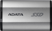 Твердотельный диск 500GB A-DATA SD810, External, USB 3.2 Type-C, [R/W -2000/2000 MB/s] серый