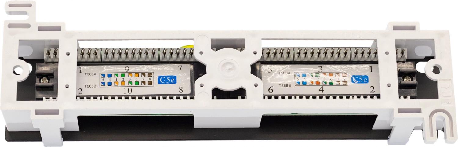 Патч-панель Suprlan 10-0407 10" 1U 12xRJ45 кат.5E UTP