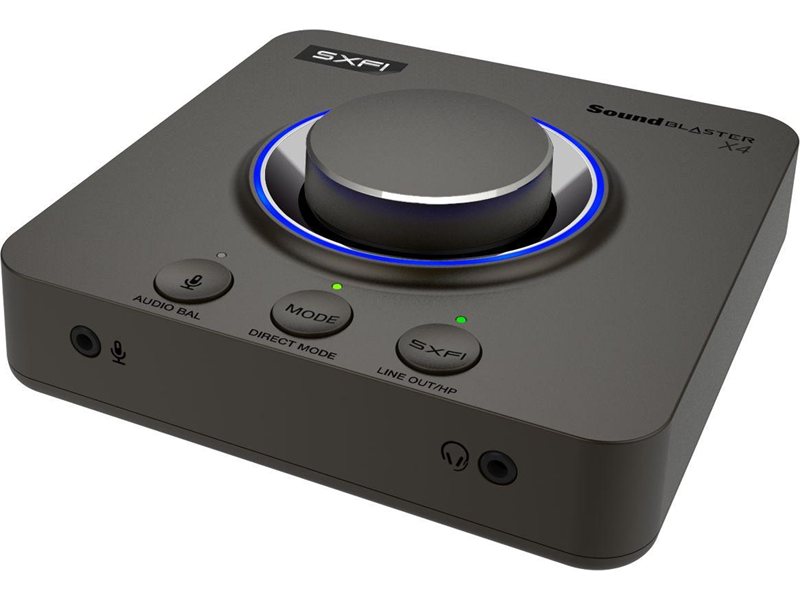 Звуковая карта Creative USB Sound Blaster X4 (Super X-Fi Ultra DSP) 7.1 Ret