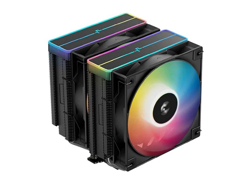 Cooler DeepCool AG620 Bk V2 ARGB Soc-AM5/AM4/1200/1700/1851 черный 4-pin 15-29