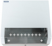 Шкаф коммутационный NTSS (NTSS-SOHO5U) настенный 5U 520x140мм пер.дв.стекл несъемн.бок.пан. 80кг белый 11кг 480мм IP20 металл