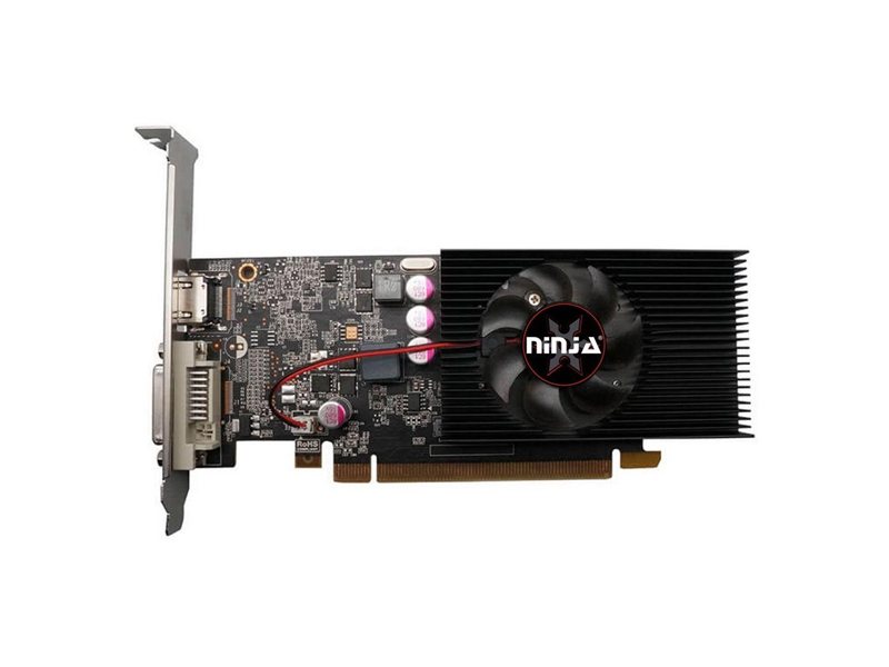 Видеокарта Ninja (Sinotex) GT1030 2GB 64bit GDDR5 DVI HDMI 1FAN RTL