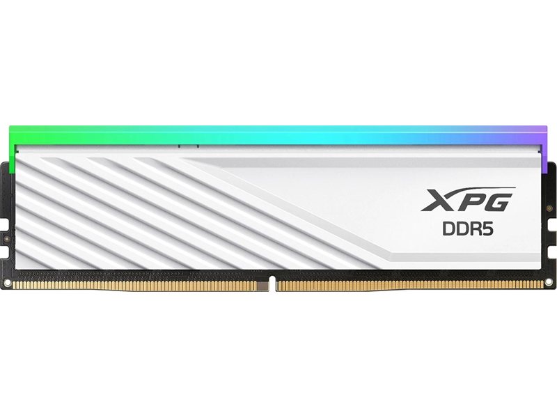 Память DDR5 2x16GB 6400MHz A-Data AX5U6400C3216G-DTLABRWH XPG Lancer Blade RGB RTL Gaming PC5-51200 CL32 DIMM UDIMM ECC 288-pin 1.4В kit dual rank с радиатором Ret