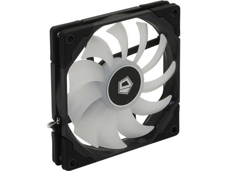 Case Fan ID-Cooling TF-9215-ARGB  (92mm PWM, 4pin, супер-тонкий, ARGB, черный, 800-2500об/мин)  BOX