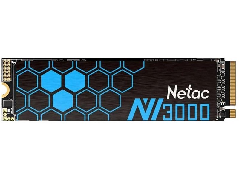 Накопитель SSD Netac PCIe 3.0 x4 500GB NT01NV3000-500-E4X NV3000 M.2 2280