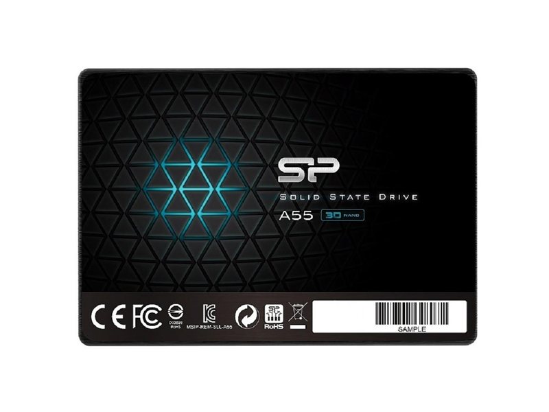 Silicon Power SSD 128Gb A55 SP128GBSS3A55S25 {SATA3.0, 7mm}