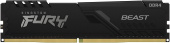 Память DDR4 16GB 3200MHz Kingston KF432C16BB/16 Fury Beast Black RTL Gaming PC4-25600 CL16 DIMM UDIMM 288-pin 1.35В single rank с радиатором Ret