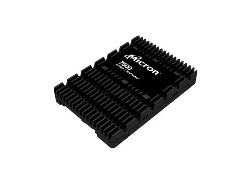 Твердотельный накопитель MICRON SSD PCIE 6.4TB 7500 MAX MTFDKCC6T4TGQ-1BK1JABYY U.3 NVMe 7000/5900 3DWPD