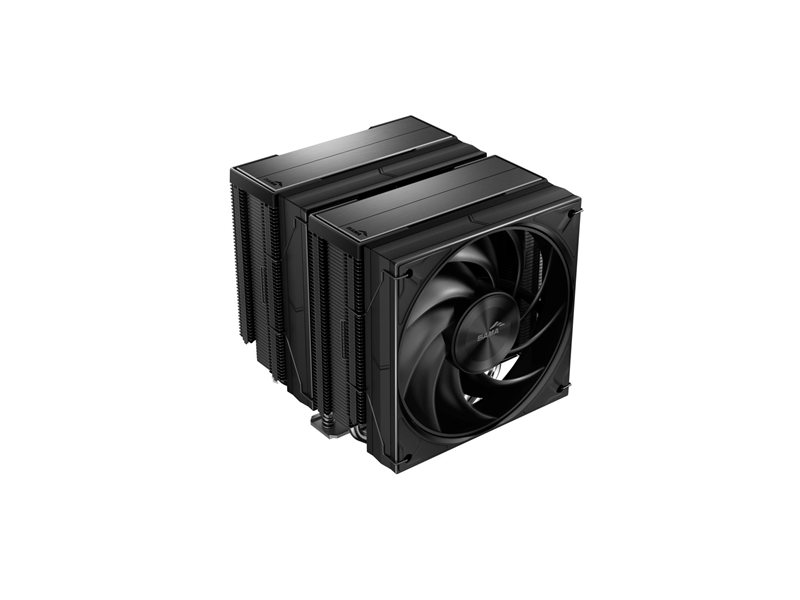 Кулер для процессора/ CPU Cooler SAMA A60B (265W, 4-pin PWM, 156.5mm, 6x6mm, 2x120mm, 78CFM, 29dBA, 2200RPM, S: 1851/1700/1200/115X, AM5/AM4, black)
