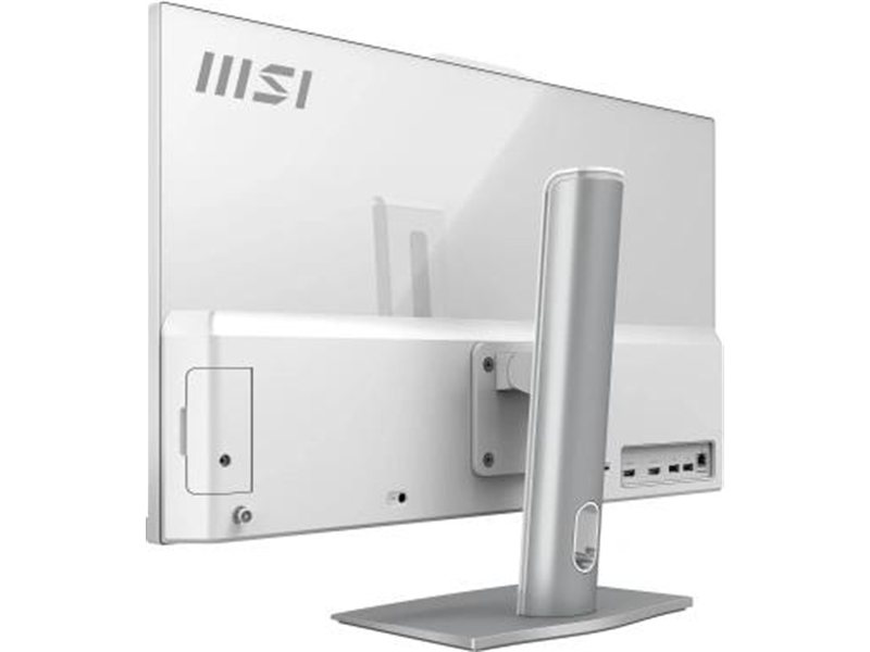Моноблок MSI Modern AM242P 1MA-2420XRU 23.8" Full HD Core 5 120U (1.4) 16Gb SSD500Gb Graphics без ОС GbitEth WiFi BT 120W клавиатура мышь Cam белый 1920x1080