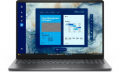 Ноутбук Dell Pro 16 PC16250 Core Ultra 7 255U 16Gb SSD1Tb Intel Graphics 16" IPS FHD+ (1920x1200) Linux silver WiFi BT Cam (PRO16-7613)