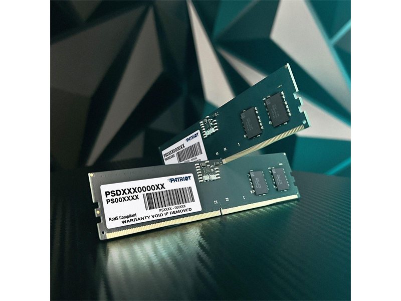 Память DDR5 2x16GB 4800MHz Patriot PSD532G4800K Signature RTL Gaming PC5-38400 CL40 DIMM UDIMM 288-pin 1.1В Ret