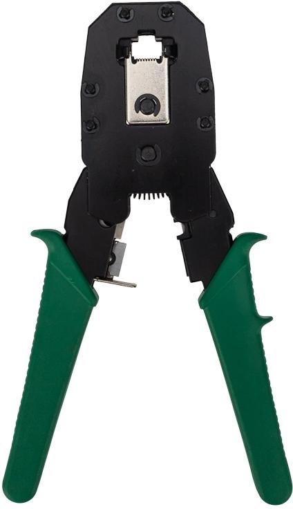 Инструмент обжимной Rexant HT-200 12-3441 для RJ-45/RJ-12/RJ-11 зеленый
