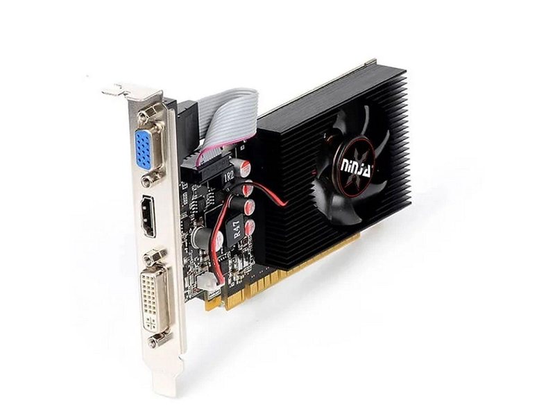 Видеокарта Ninja (Sinotex) R5 230 1GB DDR3 64bit VGA DVI HDMI 1FAN LP RTL