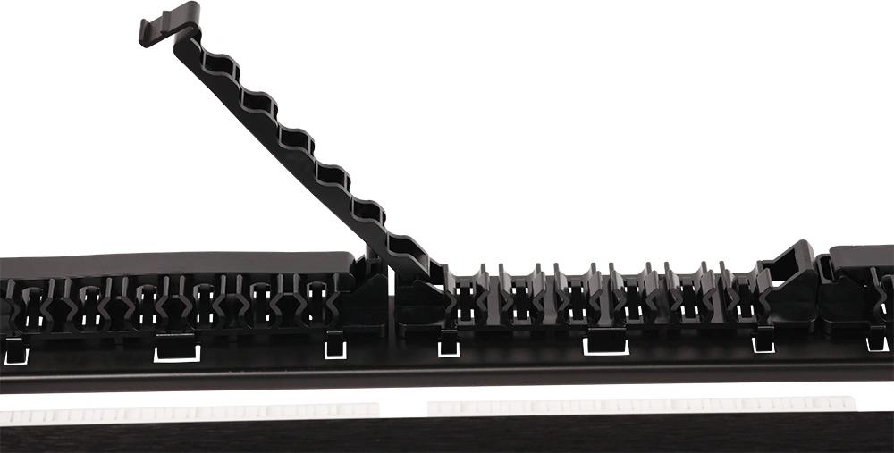 Патч-панель Lanmaster LAN-PPN24U6 19" 1U 24xRJ45 кат.6 UTP