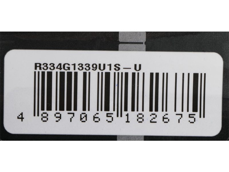 Память DDR3 4Gb 1333MHz AMD R334G1339U1S-U R3 Value RTL PC3-10600 CL9 DIMM 240-pin 1.5В Ret