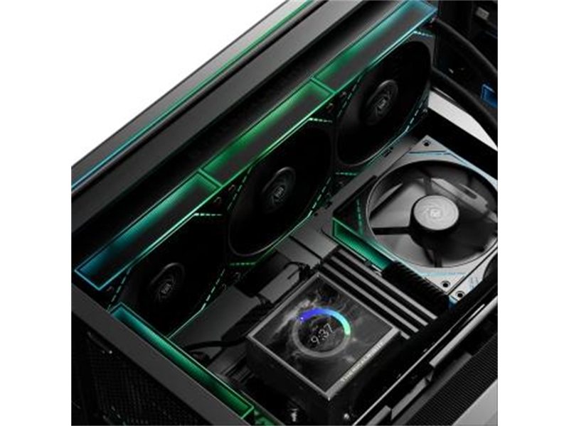 Система водяного охлаждения Thermalright Peerless Vision 360 ARGB Soc-AM5/AM4/1200/1700/1851 черный 4-pin 28.2dB Al LCD Ret (P-VISION-360-BL-ARGB)