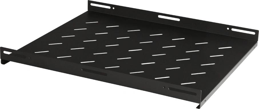 Полка стационарная Lanmaster TWT-CBB-S4-12/60 1U нагр.:60кг. 19" 852мм черный