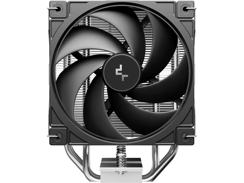 Устройство охлаждения(кулер) Deepcool AG400 G2 Soc-AM5/AM4/1200/1700/1851 серебристый/черный 4-pin 29.22dB Al+Cu 220W 631gr Ret (R-AG400-BKNPMG2-G)