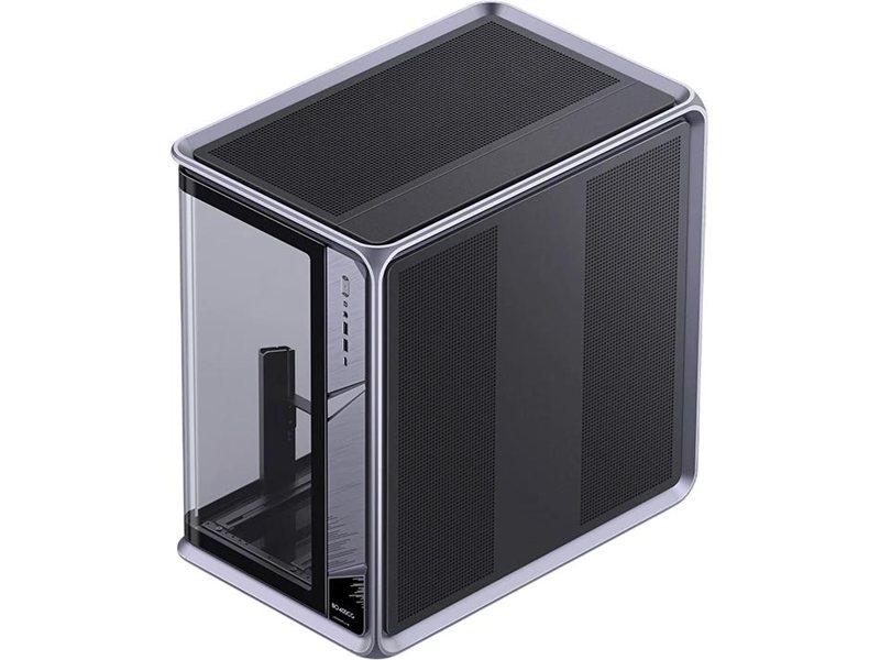 Корпус без блока питания/ Case JONSBO BO400CG, Midi-Tower, TG, no fan, 2xUSB-A 3.0 + 1xUSB-C 3.2, ATX, mATX, mITX Grey