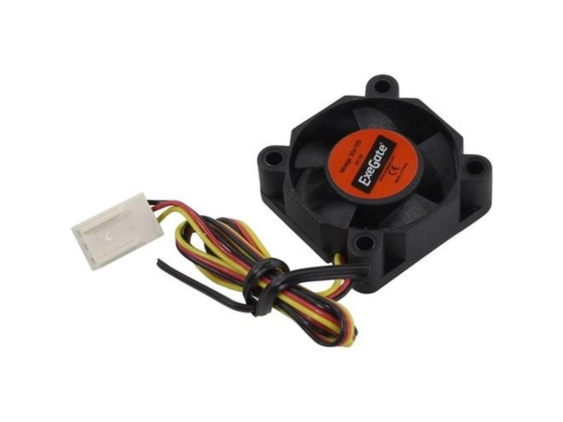 Exegate EX281210RUS Вентилятор ExeGate Mirage-S 30x30x10 подшипник скольжения, 8000 RPM, 23, 3pin