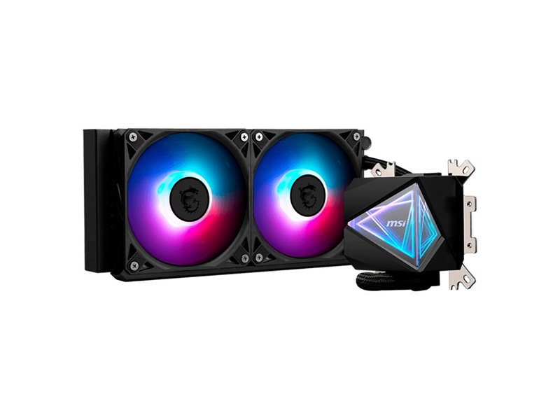 Жидкостная система охлаждения MSI MAG CORELIQUID I240 2x ARGB Gen2 Fan, ARGB Gen2 Block, Color Box
