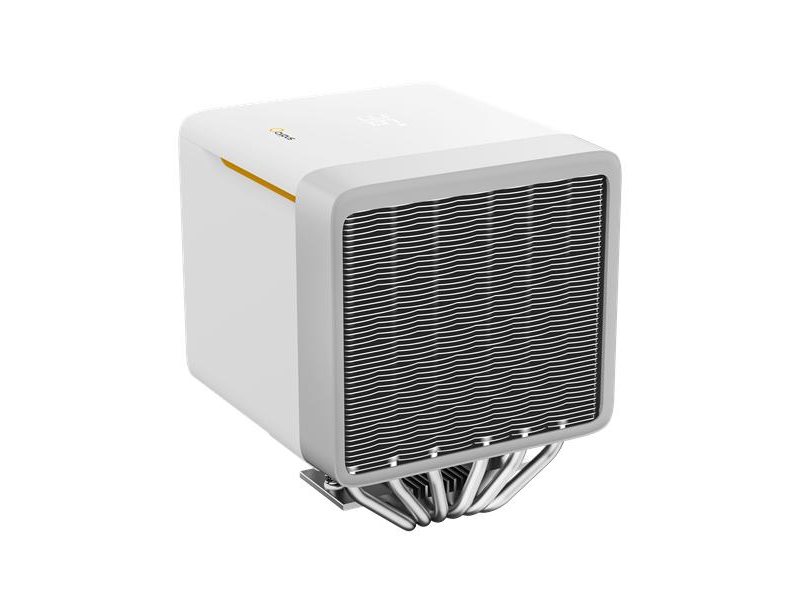 Кулер для процессора Ocypus Delta A62 EX WH Digital, 2x120mm ARGB FAN, Top Display Panel, 6 HEAT PIPES, 4-PIN PWM, 600-1800 RPM, 31DBA, HYDRO BEARING, LGA115X/1200/1700/18XX, AM4/AM5