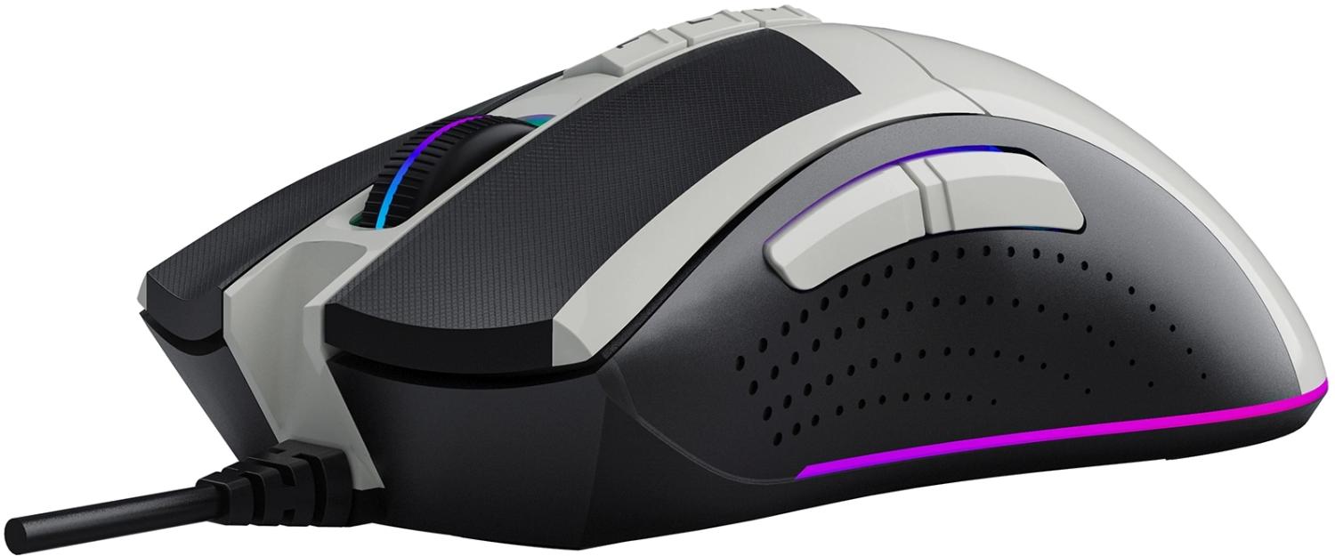 Мышь A4Tech Bloody W90 Max белый/черный оптическая 10000dpi USB 10but (W90 MAX PANDA)