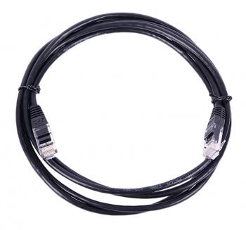 Патч-корд Lanmaster TWT-45-45-0.5-BK UTP RJ-45 вил.-вилка RJ-45 кат.5E 0.5м черный ПВХ (уп.:1шт)