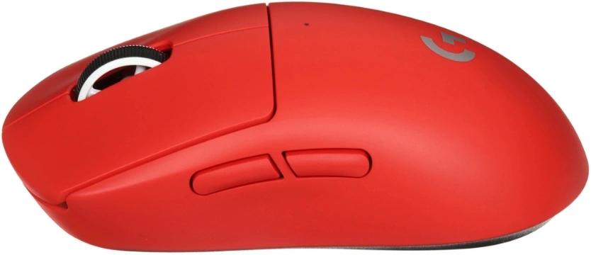 Мышь Logitech G PRO X SUPERLIGHT 2 SE красный оптическая 44000dpi беспров. USB-C 4but (910-007474)