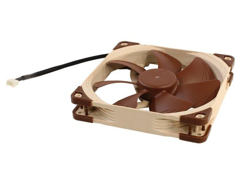 Кулер для корпуса/ Case Cooler Noctua NF-A14 ULN (140x140x25mm, 3-pin, 46.97CFM, 11.9dBA, 800RPM, Beige/Brown)