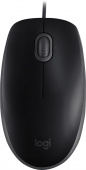 Мышь Logitech M110 Silent черный/серый оптическая 1000dpi USB 2but (910-005502)